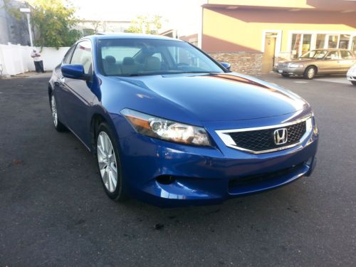 2008 honda accord ex-l coupe no reserve fully loaded salvage title