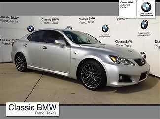 11 lexus is-f - silver/black-navigation, heated seats, very nice and very fast..
