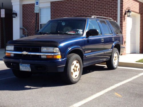 2001 blue chevy trailblazer