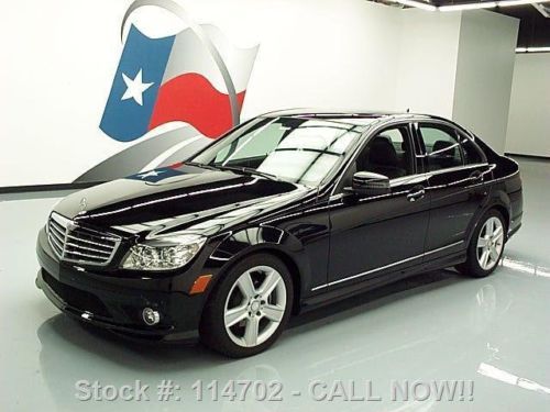 2010 mercedes-benz c300 sport p1 4matic awd sunroof 22k texas direct auto