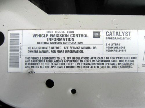 2004 Chevrolet Impala Base Sedan 4-Door 3.4L, US $4,650.00, image 10