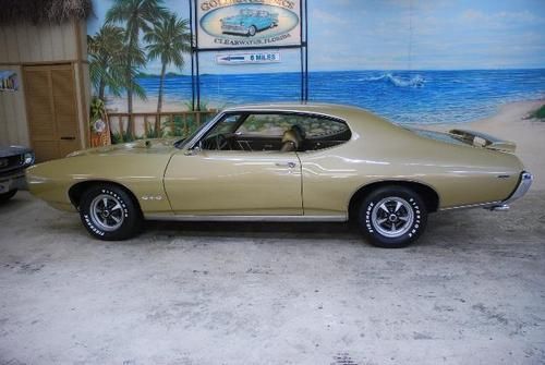 Beautiful 69 gto  ** 2 build sheets  **  phs docs