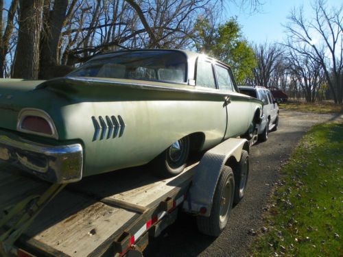 1960 Ford Fairlane 500  two door sedan cool hot rod rat rod NASCAR collectable, image 9