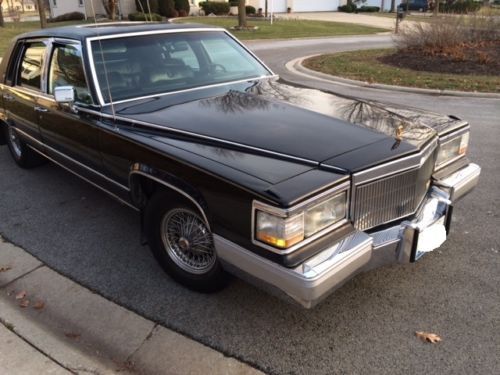 1991 Cadillac Brougham d'Elegance, 5.7L, Gold Package, Factory Sunroof, RARE!!!, image 4