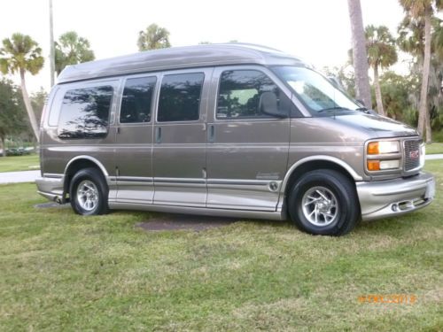 2002 gmc savana explorer se limited high top conversion van florida vehicle