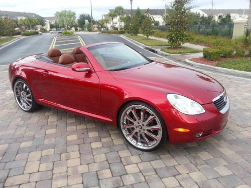 Fully custom lexus sc430 forgiatos clean carfax navi