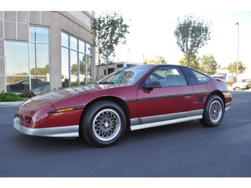 1987 pontiac fiero automatic 2-door coupe 25k orig miles!!