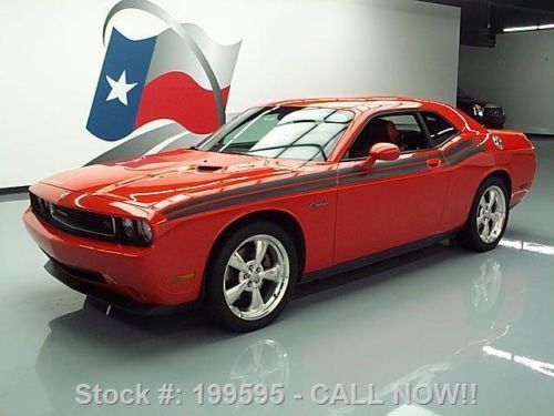 2010 dodge challenger r/t hemi htd leather 20&#039;s 45k mi texas direct auto