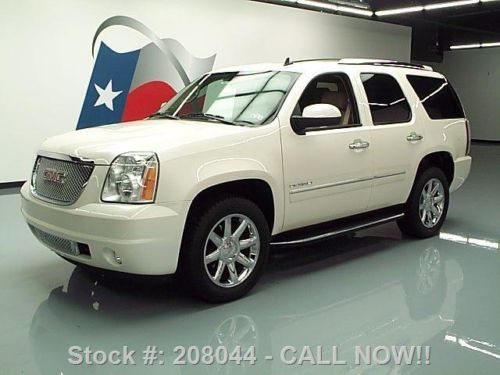 2013 gmc yukon denali 7pass sunroof nav dvd rear cam 6k texas direct auto