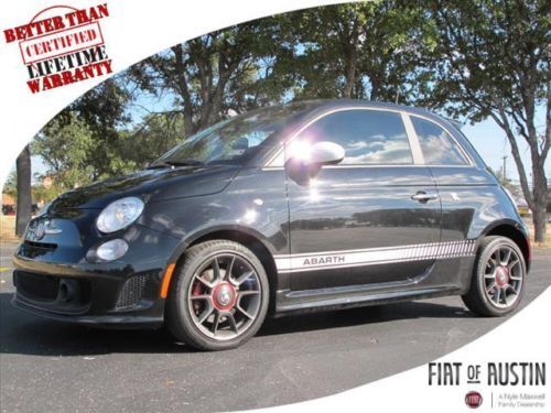 2013 fiat 500 abarth 21k, 1 owner, clean, nav, leather, beats, lifetime warranty