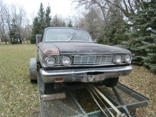 1964 Ford Fairlaine 2 dr post with buckets & consol, image 13
