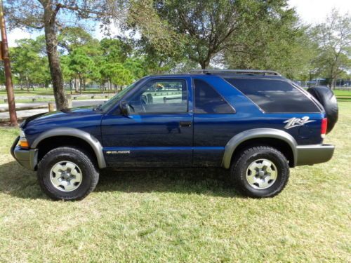 Florida 02 Blazer LS ZR-2 4WD 1-Owner Clean Carfax Dealer Maintained No Reserve, image 4