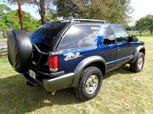 Florida 02 Blazer LS ZR-2 4WD 1-Owner Clean Carfax Dealer Maintained No Reserve, image 10