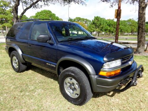 Florida 02 Blazer LS ZR-2 4WD 1-Owner Clean Carfax Dealer Maintained No Reserve, image 14