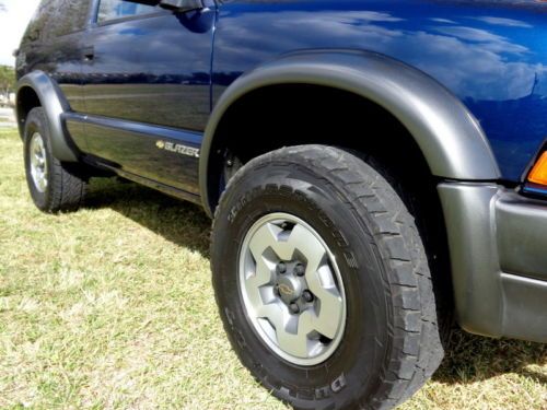 Florida 02 Blazer LS ZR-2 4WD 1-Owner Clean Carfax Dealer Maintained No Reserve, image 18