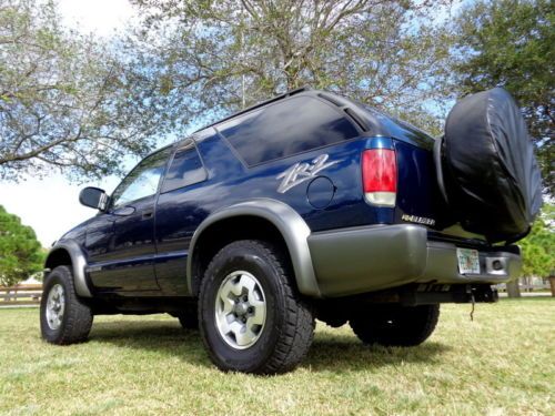 Florida 02 Blazer LS ZR-2 4WD 1-Owner Clean Carfax Dealer Maintained No Reserve, image 40