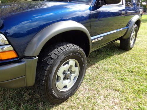 Florida 02 Blazer LS ZR-2 4WD 1-Owner Clean Carfax Dealer Maintained No Reserve, image 42