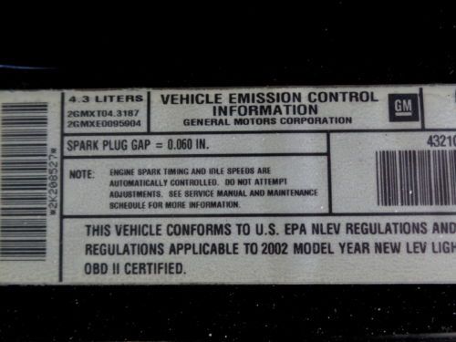 Florida 02 Blazer LS ZR-2 4WD 1-Owner Clean Carfax Dealer Maintained No Reserve, image 85