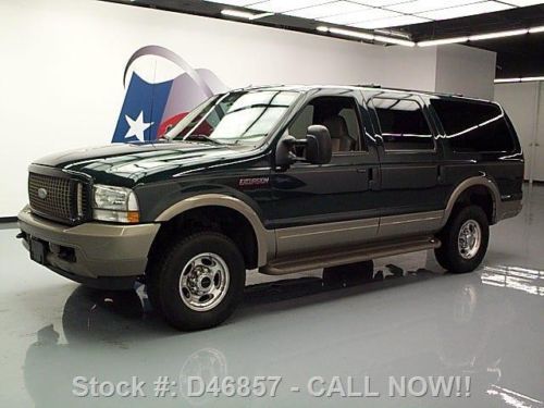 2003 ford excursion eddie bauer v10 4x4 leather dvd 76k texas direct auto