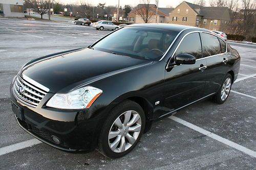 2007 infiniti m35x, 84k, black, navigation, technology package, bose, loaded