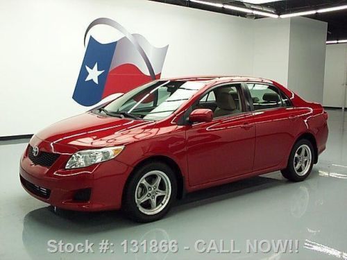 2009 toyota corolla xle auto cruise ctrl one owner 47k! texas direct auto