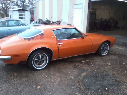 1973 pontiac firebird esprit - orange