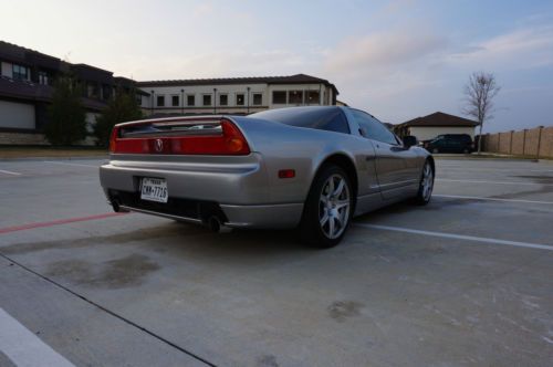 2005 acura nsx silver with silver interior - 47k miles - rare - no reserve