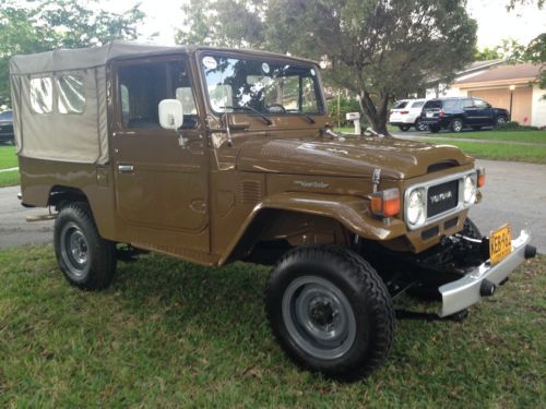 1980 Toyota Land Cruiser FJ43 Base Sport Utility 2-Door 4.2L, image 2