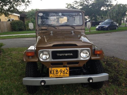 1980 Toyota Land Cruiser FJ43 Base Sport Utility 2-Door 4.2L, image 3