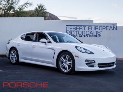 Used 2011 panamera 4 white 19inch wheels nav park assist bose xm tineo wood pcm