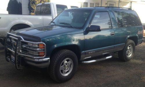 1994 chevrolet blazer 2-door 6.5l turbo diesel