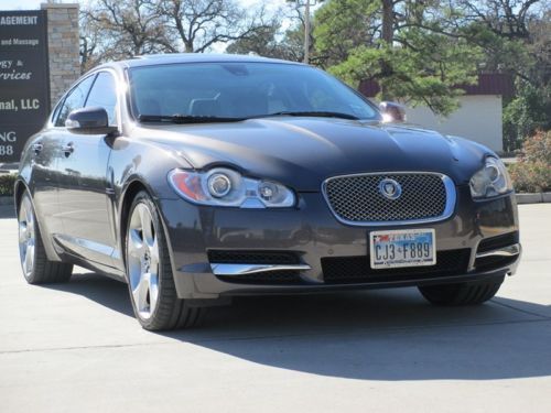 2009 jaguar xf supercharged automatic navigation leather sunroof carfax no rsrve