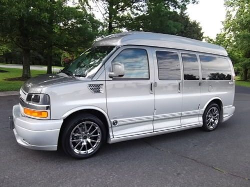 2013 chevrolet express all-wheel drive explorer limited se hitop conversion van