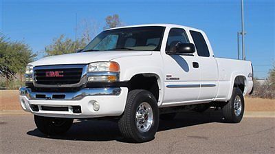 2004 gmc 2500hd duramax diesel extended cab 4x4