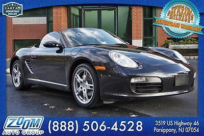 05 porsche boxster convertible black on black 5 speed premium pkg warranty