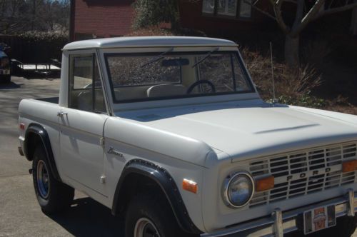 1976 ford bronco half cab 4 x 4