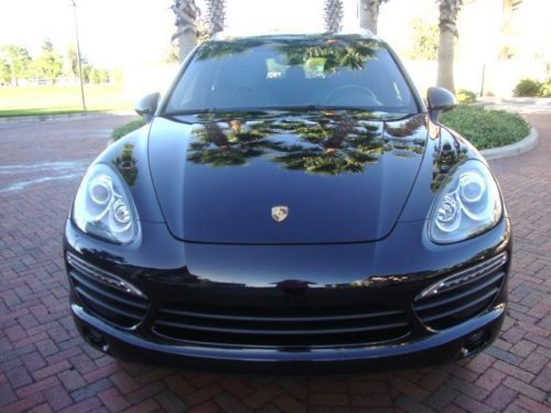 2011 Porsche Cayenne S AWD 4dr Black/Black 56K Mi, US $43,900.00, image 61
