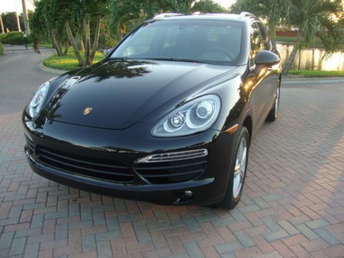 2011 Porsche Cayenne S AWD 4dr Black/Black 56K Mi, US $43,900.00, image 63