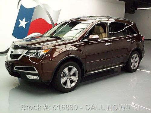 2011 acura mdx awd tech sunroof nav dvd rear cam 50k texas direct auto