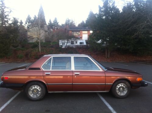 1976 bmw 530i e12 automatic sienna brown