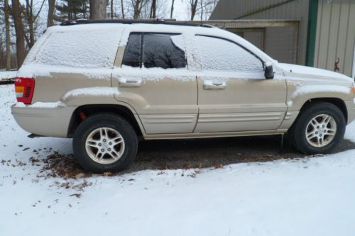 1999 jeep grand cherokee limited sport utility 4-door 4.0l