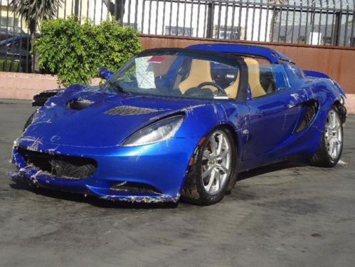 2011 lotus elise convertible damaged salvage fixer starts!! must see!! l@@k!!