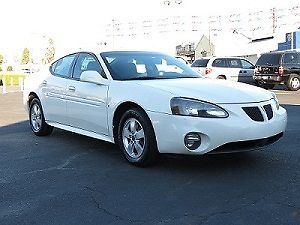 ** white ** 2006 pontiac grand prix 4-door sedan **