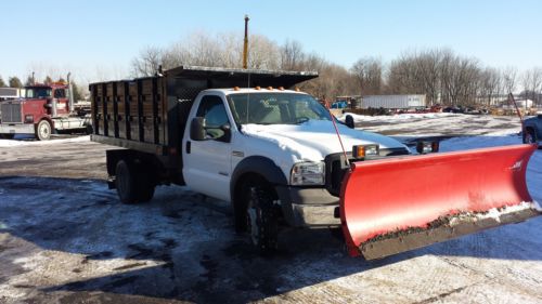 2005 Ford F-450 4x4 Diesel 6 Speed Landscape Dump Body Truck, US $22,000.00, image 2