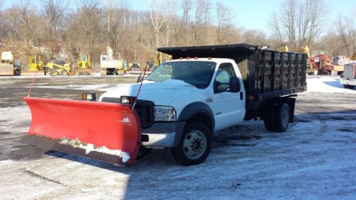 2005 Ford F-450 4x4 Diesel 6 Speed Landscape Dump Body Truck, US $22,000.00, image 4