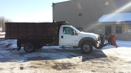 2005 Ford F-450 4x4 Diesel 6 Speed Landscape Dump Body Truck, US $22,000.00, image 5