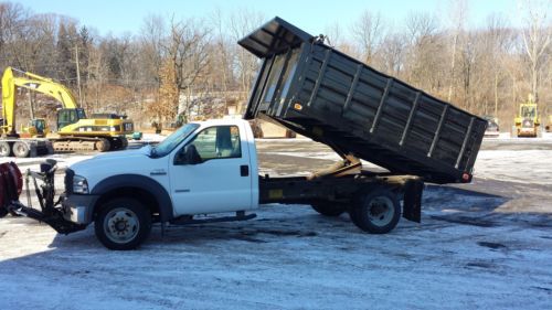 2005 Ford F-450 4x4 Diesel 6 Speed Landscape Dump Body Truck, US $22,000.00, image 7