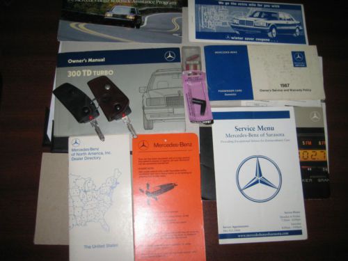 1987 Mercedes-Benz Florida title& serviced  E-Class 300TD WAGON, image 12