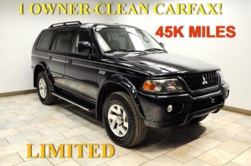 2003 mitsubishi montero sport limited 45k miles 4wd leather roof