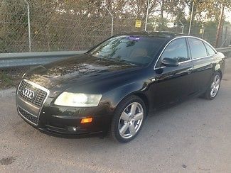 No reserve auction higher bidder wins 2006 audi a6 quattro s line awd bose xenon